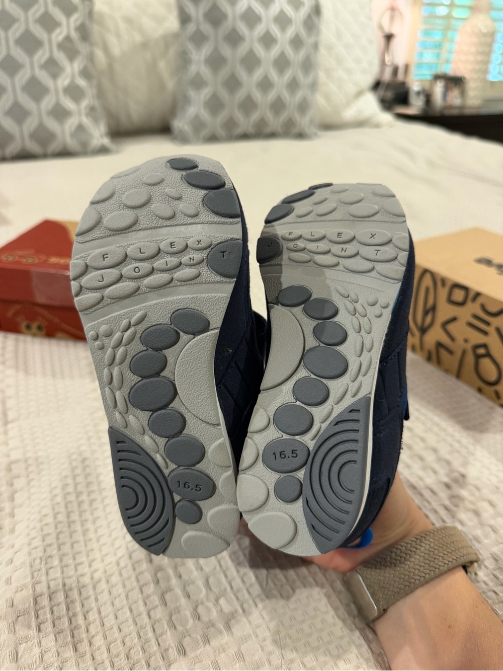 Tsukihoshi Navy Toddler Boy Shoes